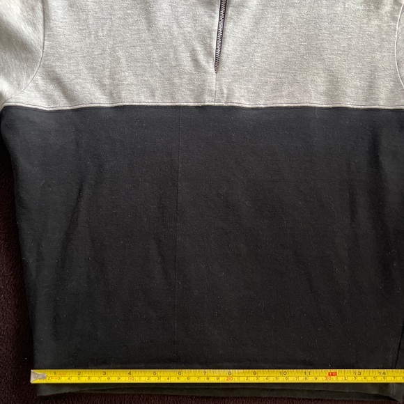 Y.M.L.A Vintage 90’s Rare Club Wear Form Fitted Cropped Sleeves/Body Zip Neck - Picture 4 of 10